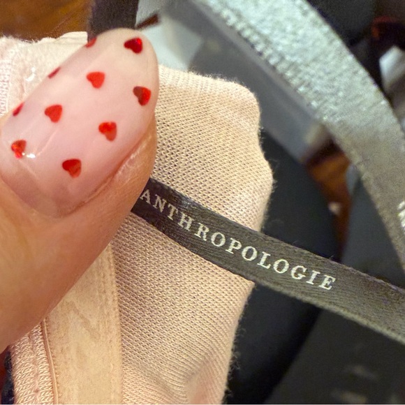 Anthropologie Strapless Dress in Pink and Blue - Picture 5 of 5